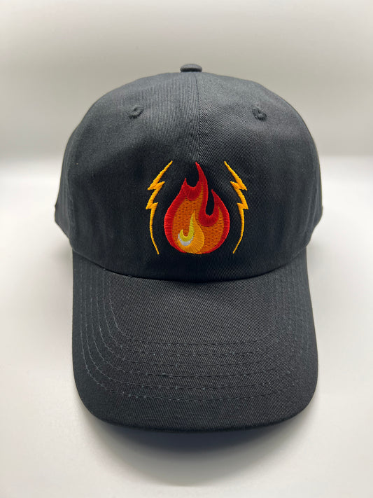 Weather the Storm black dad hat